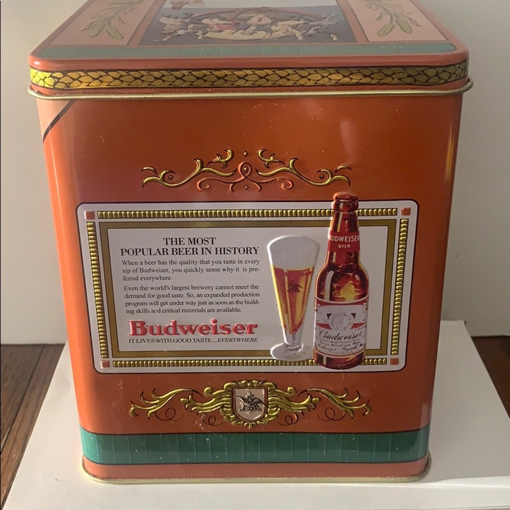 Budweiser Tin - Picture 3 of 4